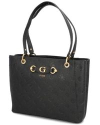 Guess - Izzy Peony Noel Tote - Lyst