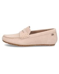 Tommy Hilfiger - Flag Soft Suede Driver Loafer - Lyst