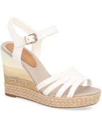 Damen-Sandalen mit Keilabsatz von Tommy Hilfiger | Online-Schlussverkauf –  Bis zu 49% Rabatt | Lyst AT