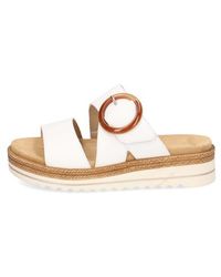 Remonte - Glattleder Pantoffel - Lyst