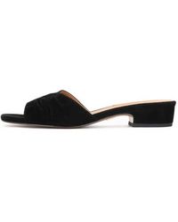 Kazar - E Wildleder-Flip-Flops Mit Crinkle-Obermaterial - Lyst
