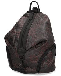 Rieker - Lederimitat Rucksack - Lyst