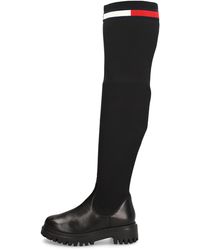 Damen-Kniehohe Stiefel von Tommy Hilfiger | Online-Schlussverkauf – Bis zu  65% Rabatt | Lyst DE