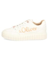 S.oliver - Canvas Sneaker - Lyst