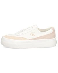 Calvin Klein - Vulc Flatform Low Cv Mix Mg - Lyst