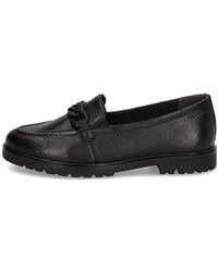 Tamaris - Glattleder Slipper - Lyst