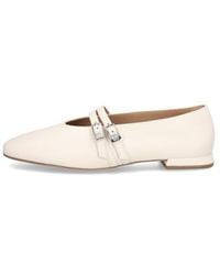 Högl - Glattleder Ballerina - Lyst