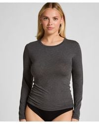 Hunkemöller - Longsleeved Shirt From Soft Cotton - Lyst