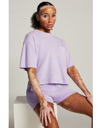 Hunkemöller - Velvet Pocket Shorts - Lyst