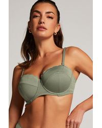 Hunkemöller - Scallop Push-Up Underwired Bikini Top Cup A - Lyst