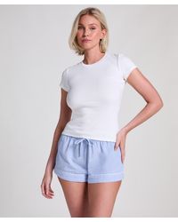 Hunkemöller - Pantalón corto de algodón - Lyst