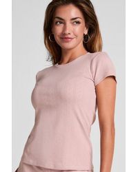 Hunkemöller - Pointelle Top - Lyst