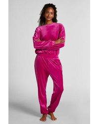 Hunkemöller - Velours Jogging Pants - Lyst