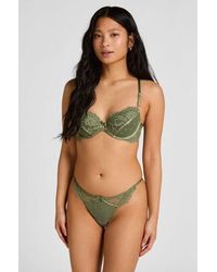 Hunkemöller - Valora Highleg Thong - Lyst