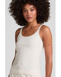 Hunkemöller - Pointelle Singlet - Lyst