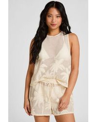 Hunkemöller - Beach Shorts Palm - Lyst