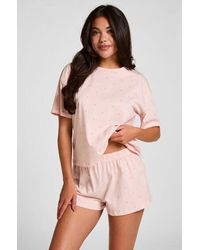Hunkemöller - Pyjama Set Cotton - Lyst