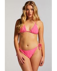Hunkemöller - Hula Cheeky Tanga Bikini Bottoms - Lyst