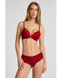 Hunkemöller - Marine Padded Underwired Push-Up Bra - Lyst
