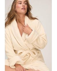 Hunkemöller - Soft Fleece Bathrobe - Lyst