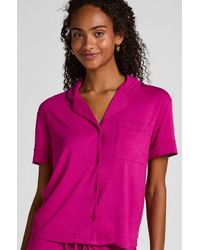Hunkemöller - Essential Jersey Short-Sleeved Jacket - Lyst