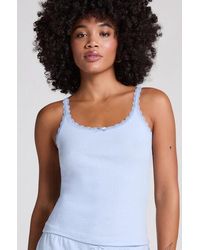 Hunkemöller - Pointelle Singlet - Lyst