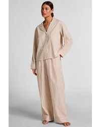 Hunkemöller - Dobby Pyjama Pant Woven Cotton - Lyst