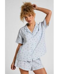 Hunkemöller - Muslin Short - Lyst