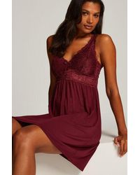 Hunkemöller - Nora Lace Slip Dress - Lyst
