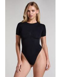 Hunkemöller - Seamless Short Sleeved Body - Lyst