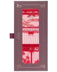 Hunkemöller - Christmas Thong Giftset - Lyst