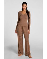 Hunkemöller - Pyjama Set Nana - Lyst