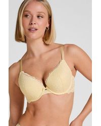 Hunkemöller - Voorgevormde Push-Up Beugel Bh Marine - Lyst
