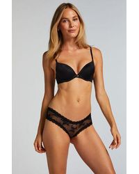 Hunkemöller - V-Shape Mesh Brazilian - Lyst