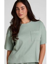 Hunkemöller - Pyjama Top Waffle - Lyst