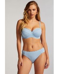 Hunkemöller - Scallop Rio Bikini Bottoms - Lyst