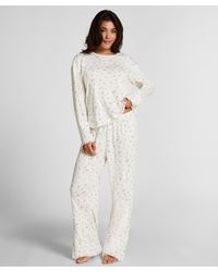 Hunkemöller - Pyjamabroek Loose Pointelle - Lyst
