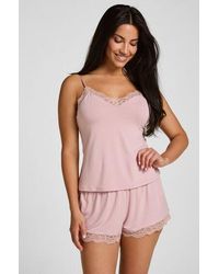 Hunkemöller - Pyjama Set Nana - Lyst