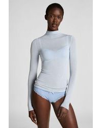Hunkemöller - Super Soft Turtleneck Shirt With Cashmere - Lyst