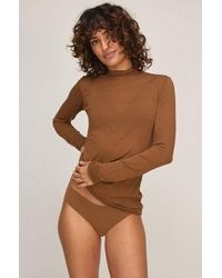 Hunkemöller - Super Soft Turtleneck Shirt With Cashmere - Lyst