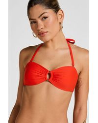 Hunkemöller - Luxe Bandeau Bikini Top - Lyst