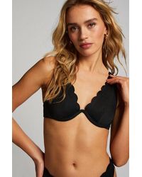 Hunkemöller - Scallop Non-Padded Underwired Bikini Top - Lyst