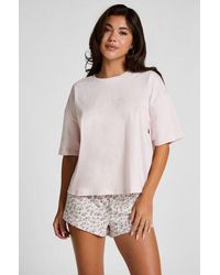 Hunkemöller - Pyjama Set Cotton Jersey Short - Lyst