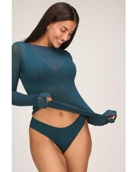 Hunkemöller - Super Soft Boatneck Shirt With Cashmere - Lyst