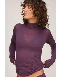 Hunkemöller - Super Soft Turtleneck Shirt With Cashmere - Lyst