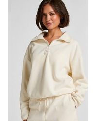 Hunkemöller - Top Half Zip Sporty Fleece - Lyst