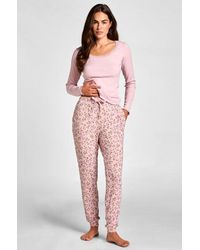 Hunkemöller - Jersey Pyjama Pants - Lyst