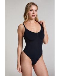 Hunkemöller - Naadloze Corrigerend Hoog Uitgesneden Body - Lyst
