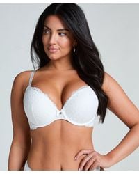 Hunkemöller - Voorgevormde Push-Up Beugel Bh Marine - Lyst