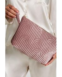 Hunkemöller - Velour Make-Up Bag Big - Lyst